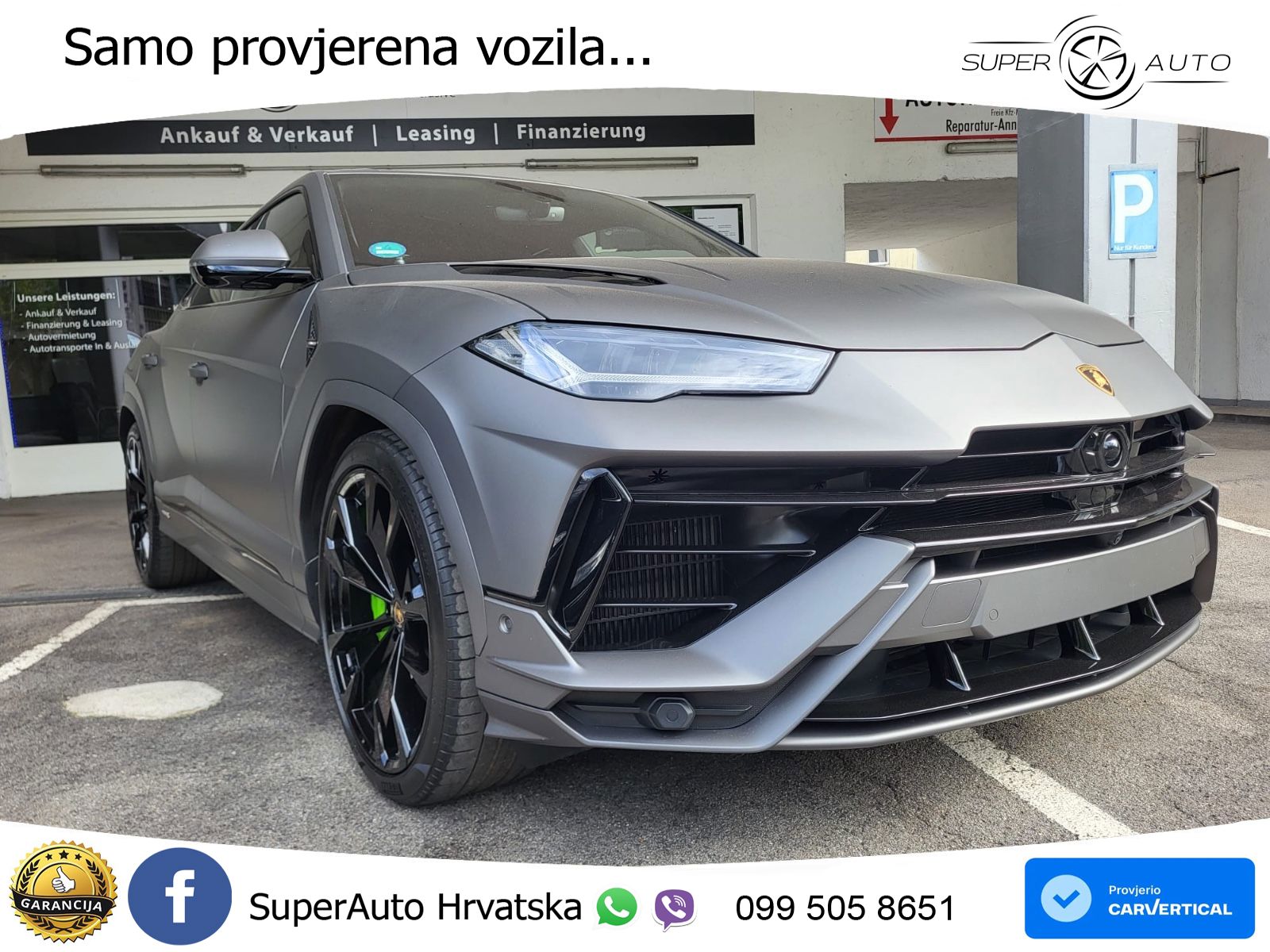 Lamborghini Urus S 4.0 V8 (666 KS) 4WD Automatic LED+GR SJED+ACC