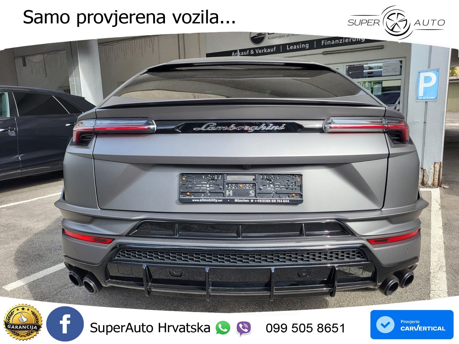 Lamborghini Urus S 4.0 V8 (666 KS) 4WD Automatic LED+GR SJED+ACC