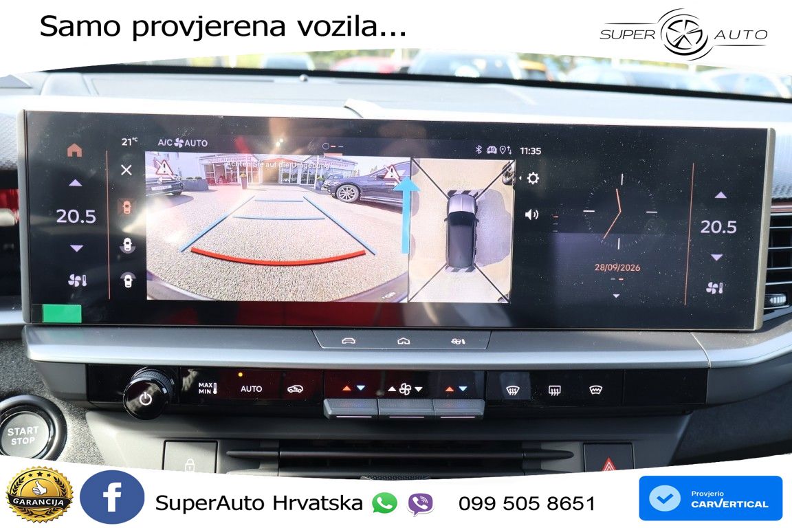 Opel Grandland 1.2 Turbo (145 KS) Hybrid eDCT Ultimate LED+GR SJED+ACC