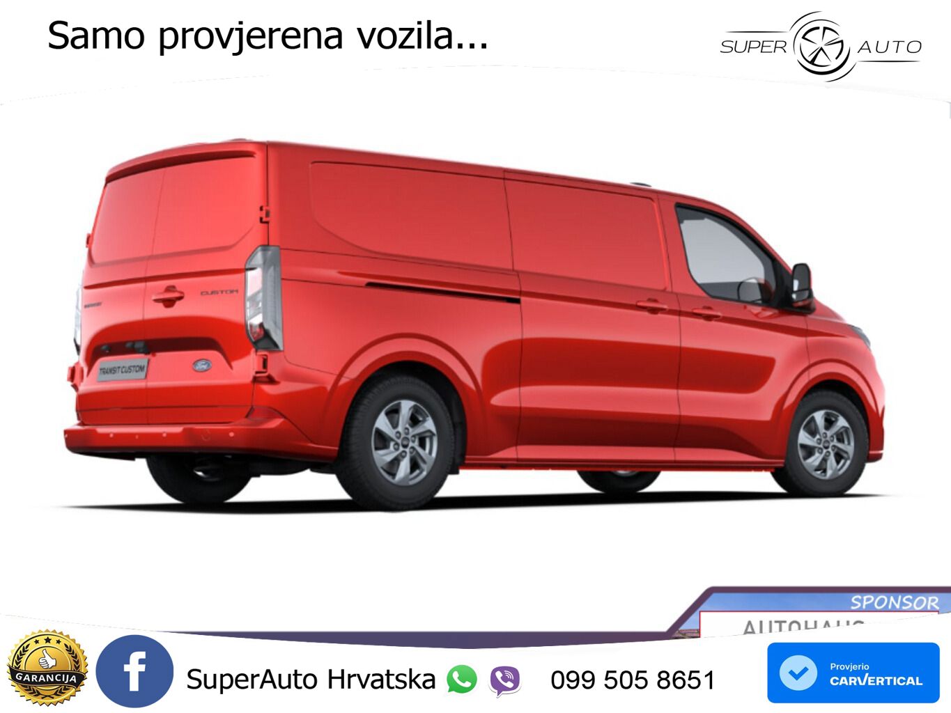 Ford Transit Custom Aut Limited 320L2 LED UVP-40%* 170 KS