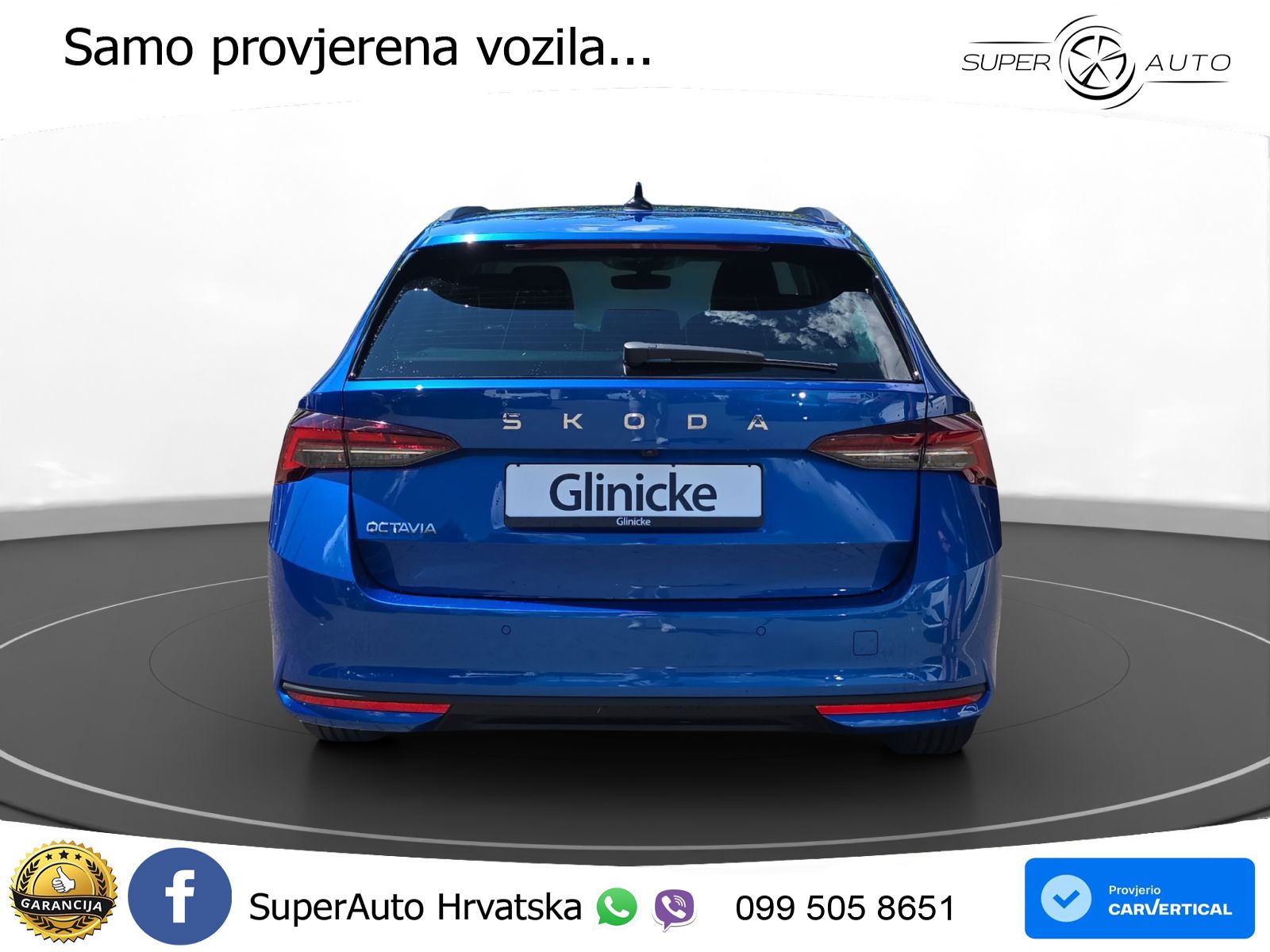 Škoda Octavia Combi 1.5 TSI (150 KS) DSG MATRIX+GR SJED+KAM