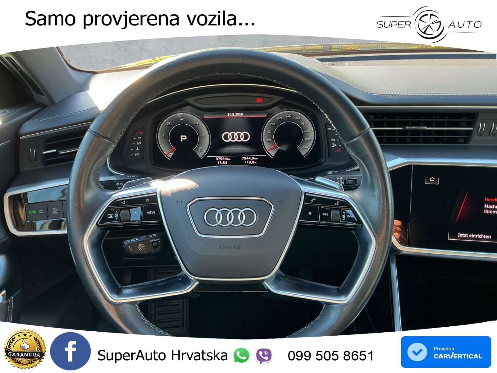 Audi A6 40 TDI (204 KS) S tronic LED+GR SJED+ACC