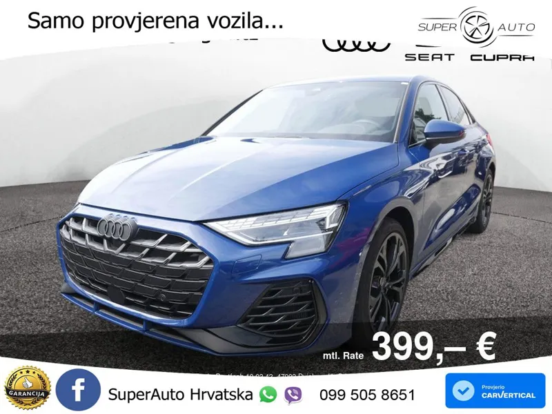 Audi S3 Limuzina 2.0 TFSI (333 KS) quattro S tronic
