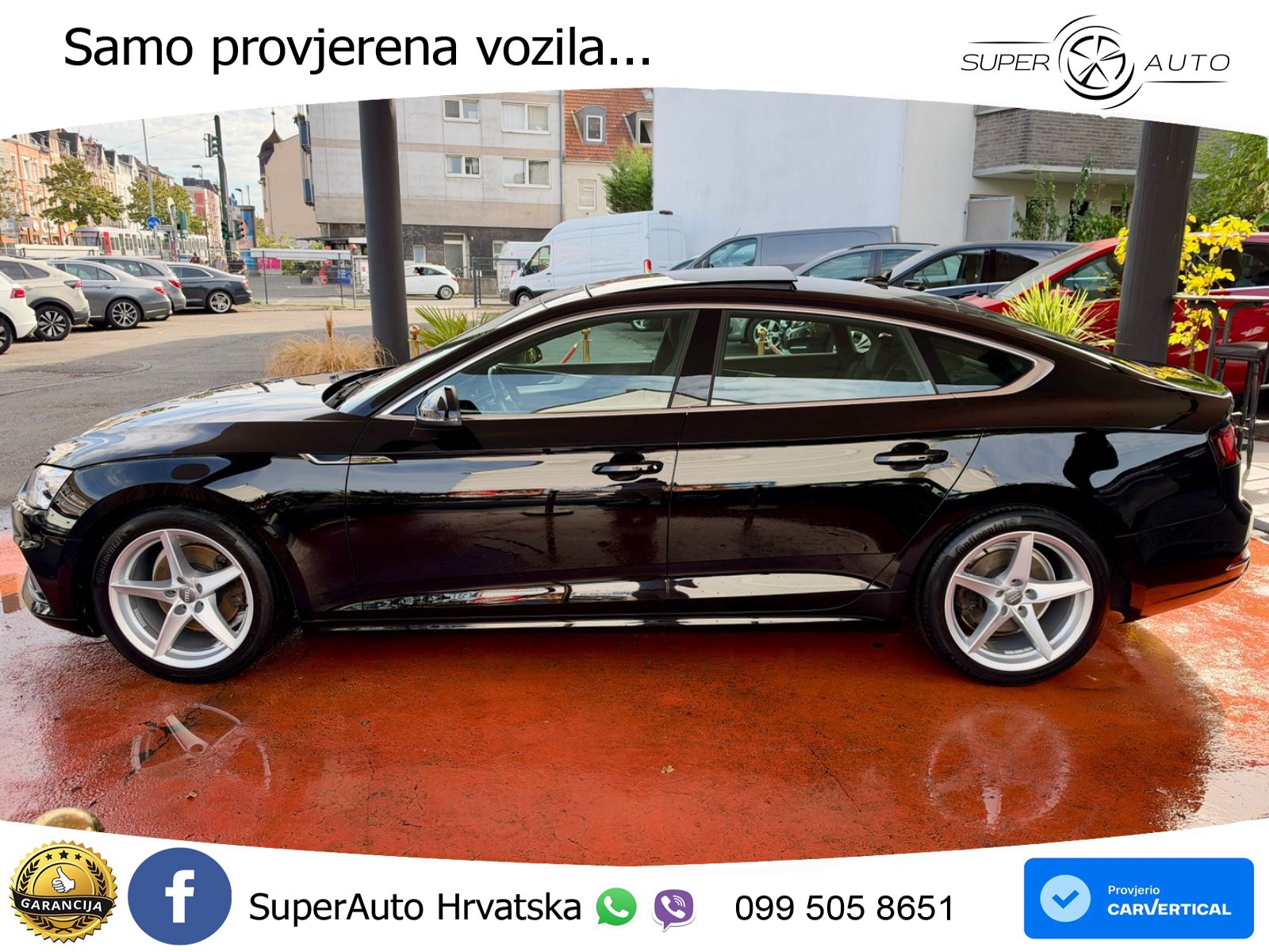 Audi A5 Sportback 40 TFSI (190 KS) S tronic LED+GR SJED+ACC
