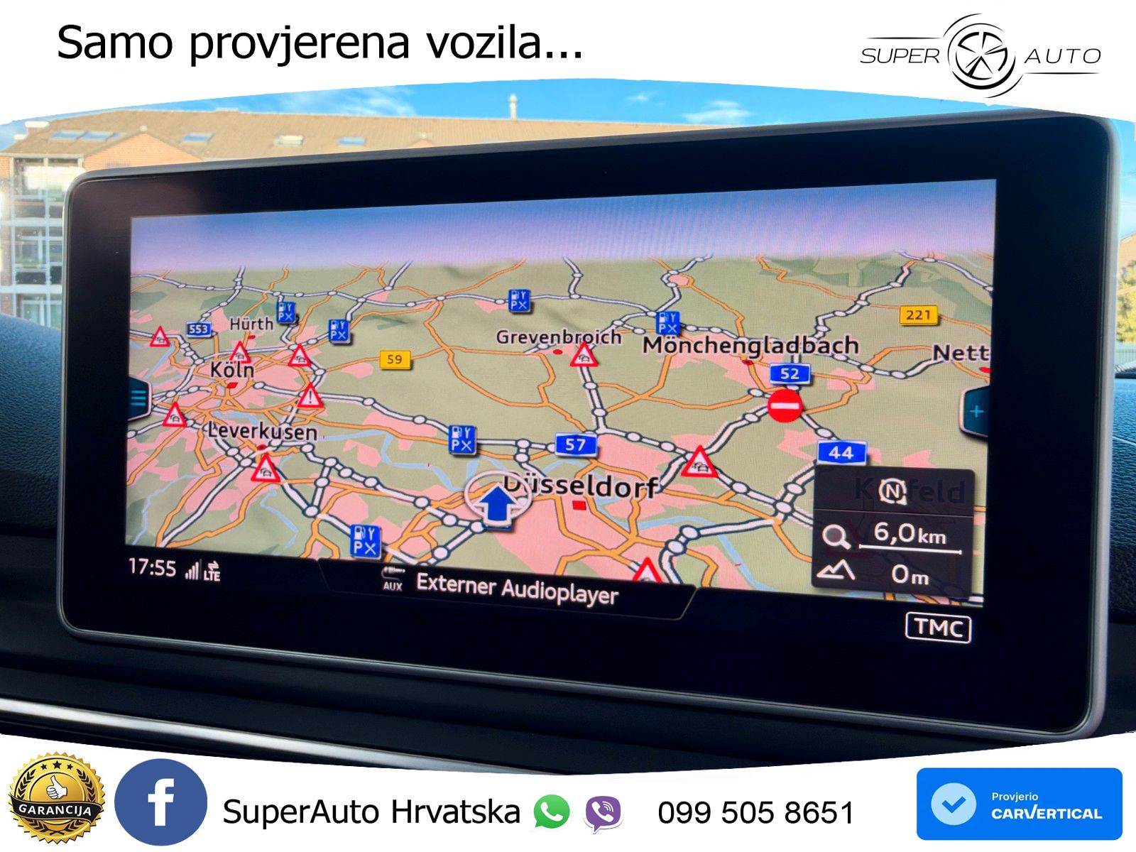 Audi A5 Sportback 40 TFSI (190 KS) S tronic LED+GR SJED+ACC