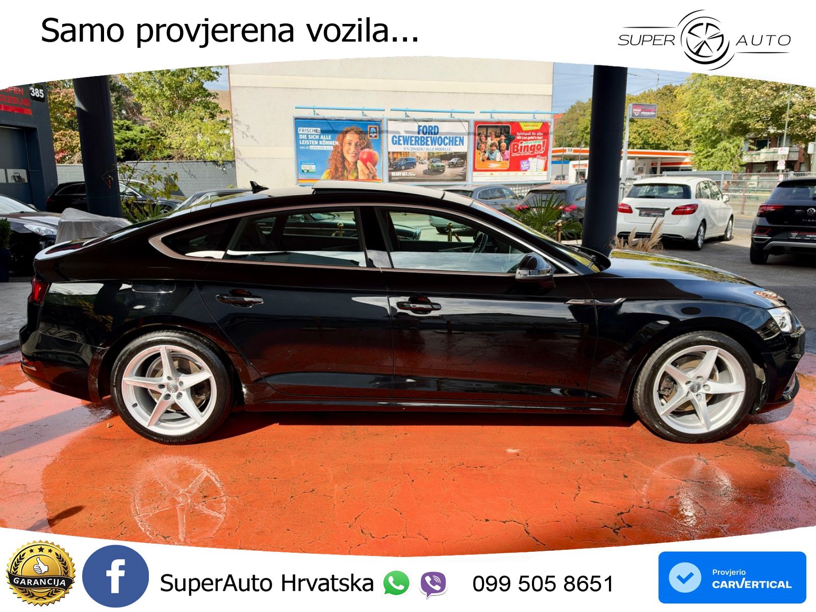 Audi A5 Sportback 40 TFSI (190 KS) S tronic LED+GR SJED+ACC