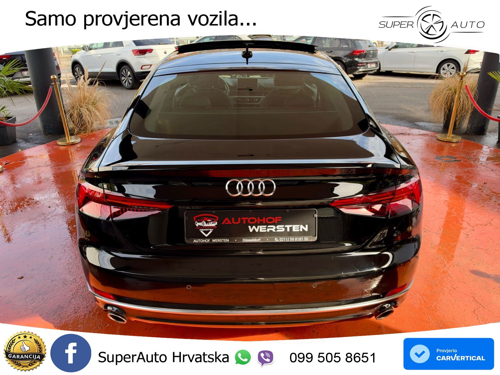 Audi A5 Sportback 40 TFSI (190 KS) S tronic LED+GR SJED+ACC