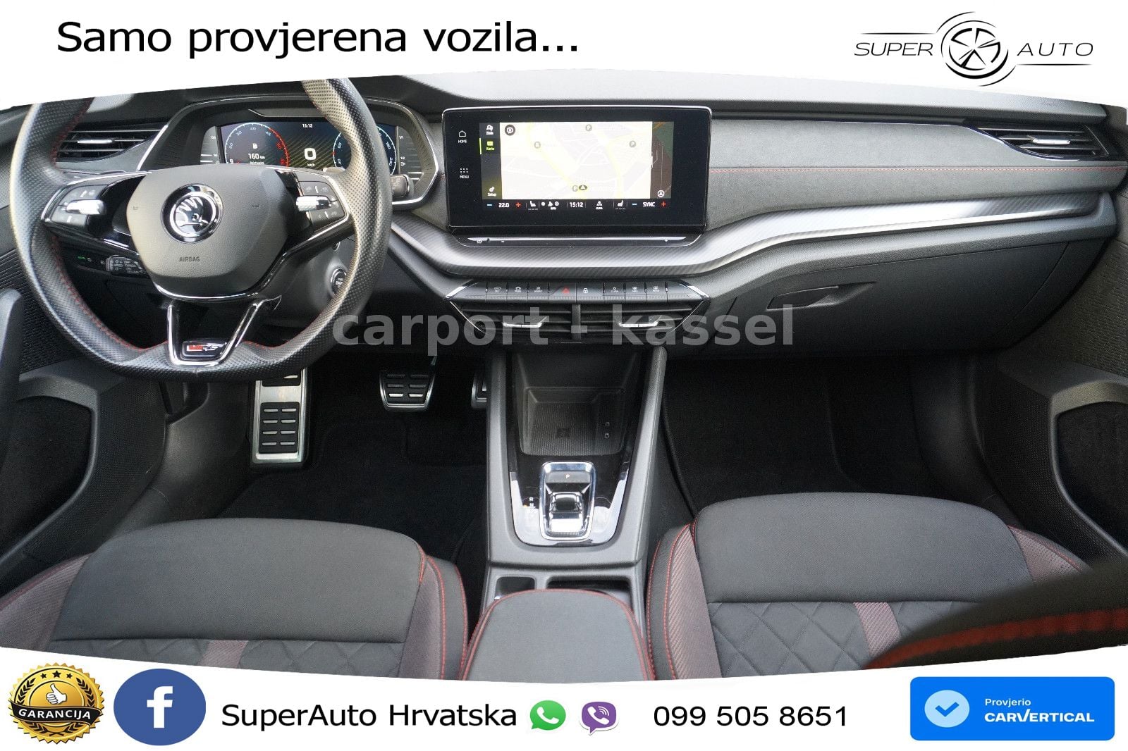 Škoda Octavia Combi RS 2.0 TDI (200 KS) DSG LED+GR SJED+ACC