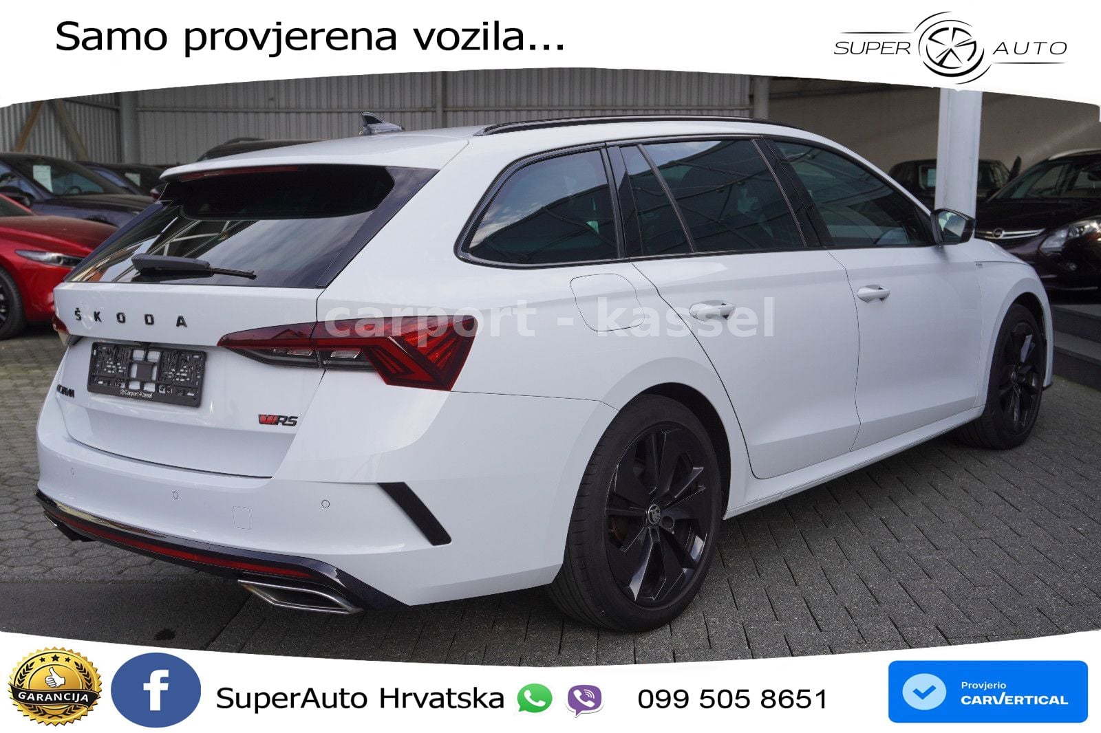 Škoda Octavia Combi RS 2.0 TDI (200 KS) DSG LED+GR SJED+ACC