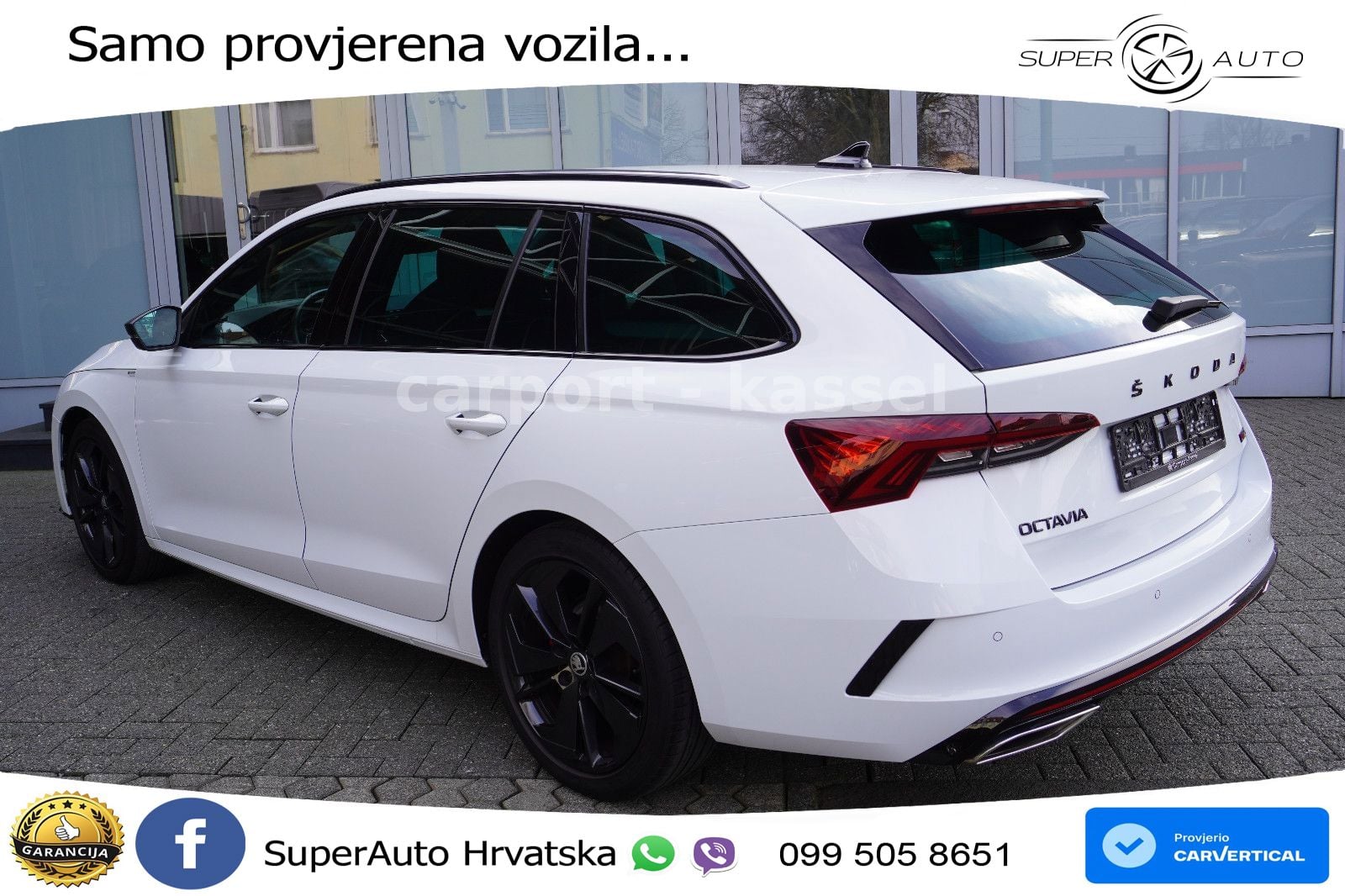 Škoda Octavia Combi RS 2.0 TDI (200 KS) DSG LED+GR SJED+ACC