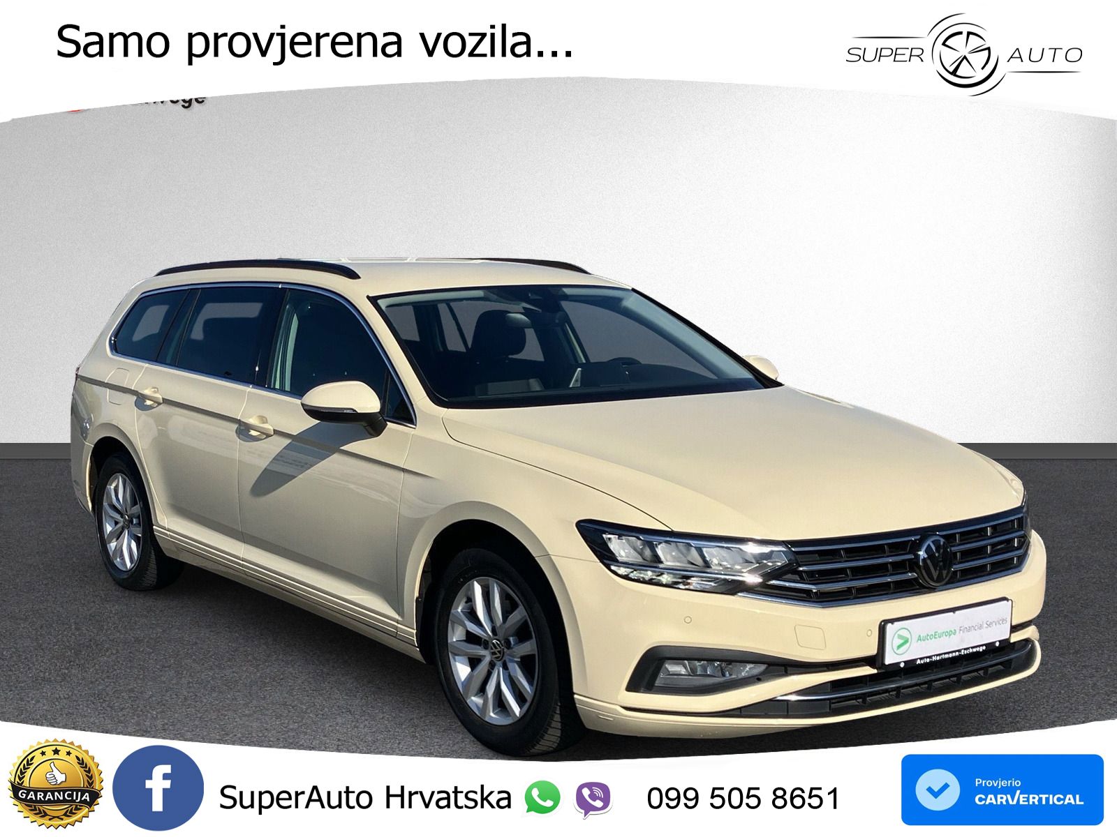 Volkswagen Passat Variant 2.0 TDI (150 KS) DSG Business LED+GR SJED+ACC