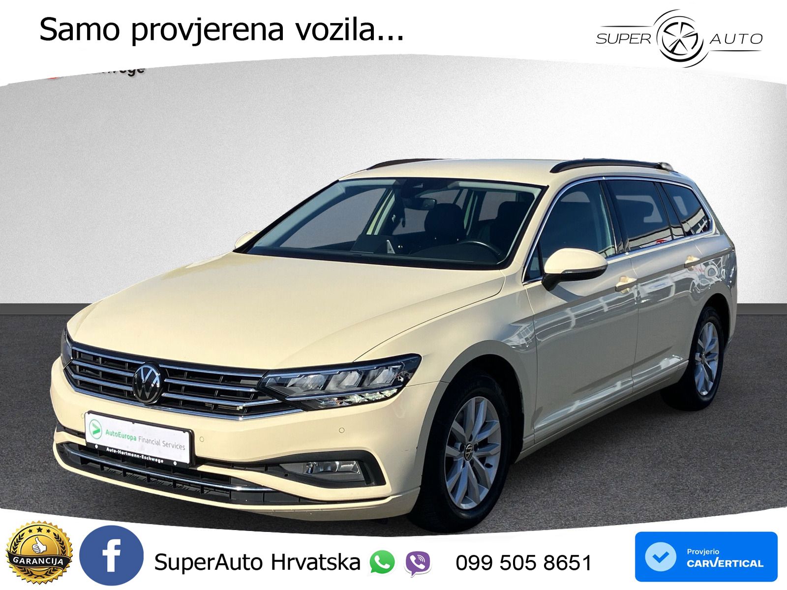 Volkswagen Passat Variant 2.0 TDI (150 KS) DSG Business LED+GR SJED+ACC