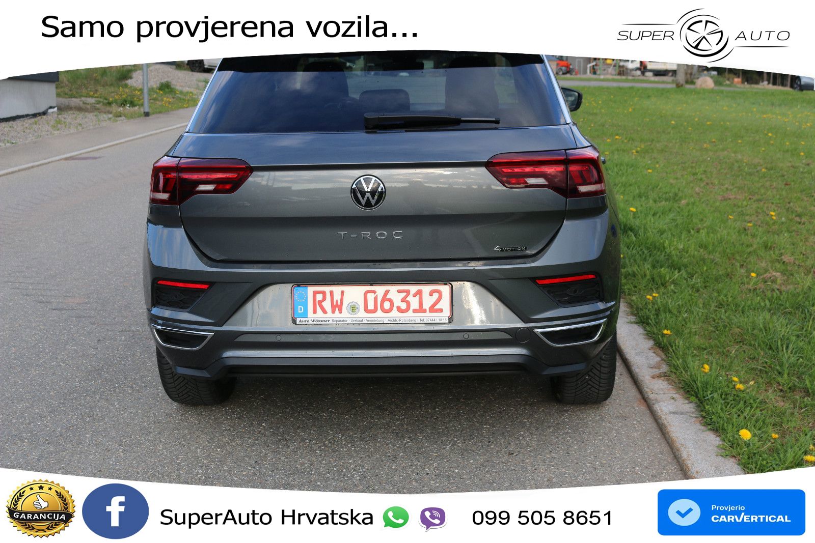Volkswagen T-Roc I 2.0 TSI (190 KS) 4M DSG LED+GR SJED+ACC