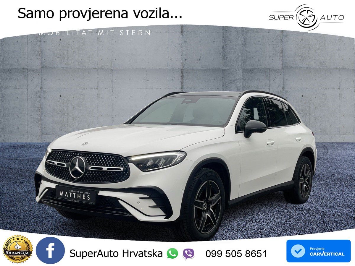 Mercedes GLC 220d (197 KS) 4MATIC 9G-TRONIC AMG LED+GR SJED+ACC