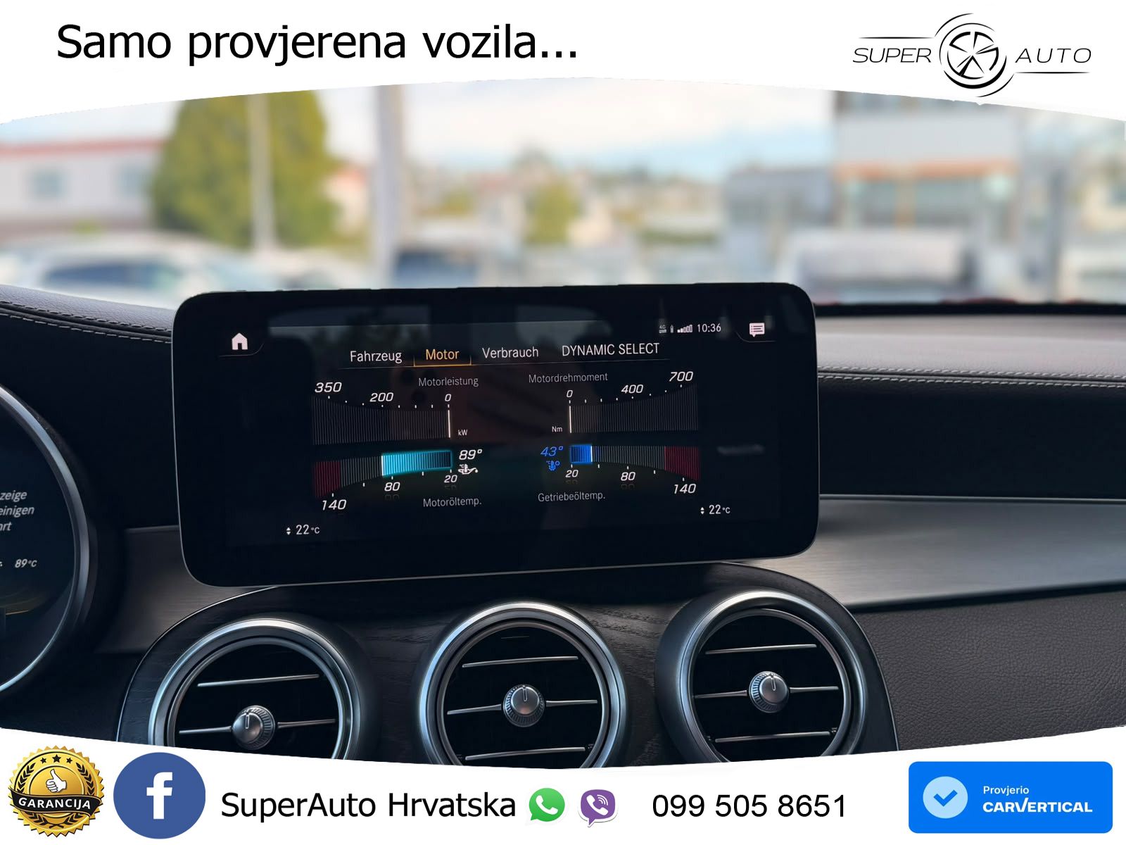 Mercedes AMG GLC 63 V8 (476 KS) 4MATIC+ MCT ZRAČNI+ACC+GR SJED+KAM+PANO