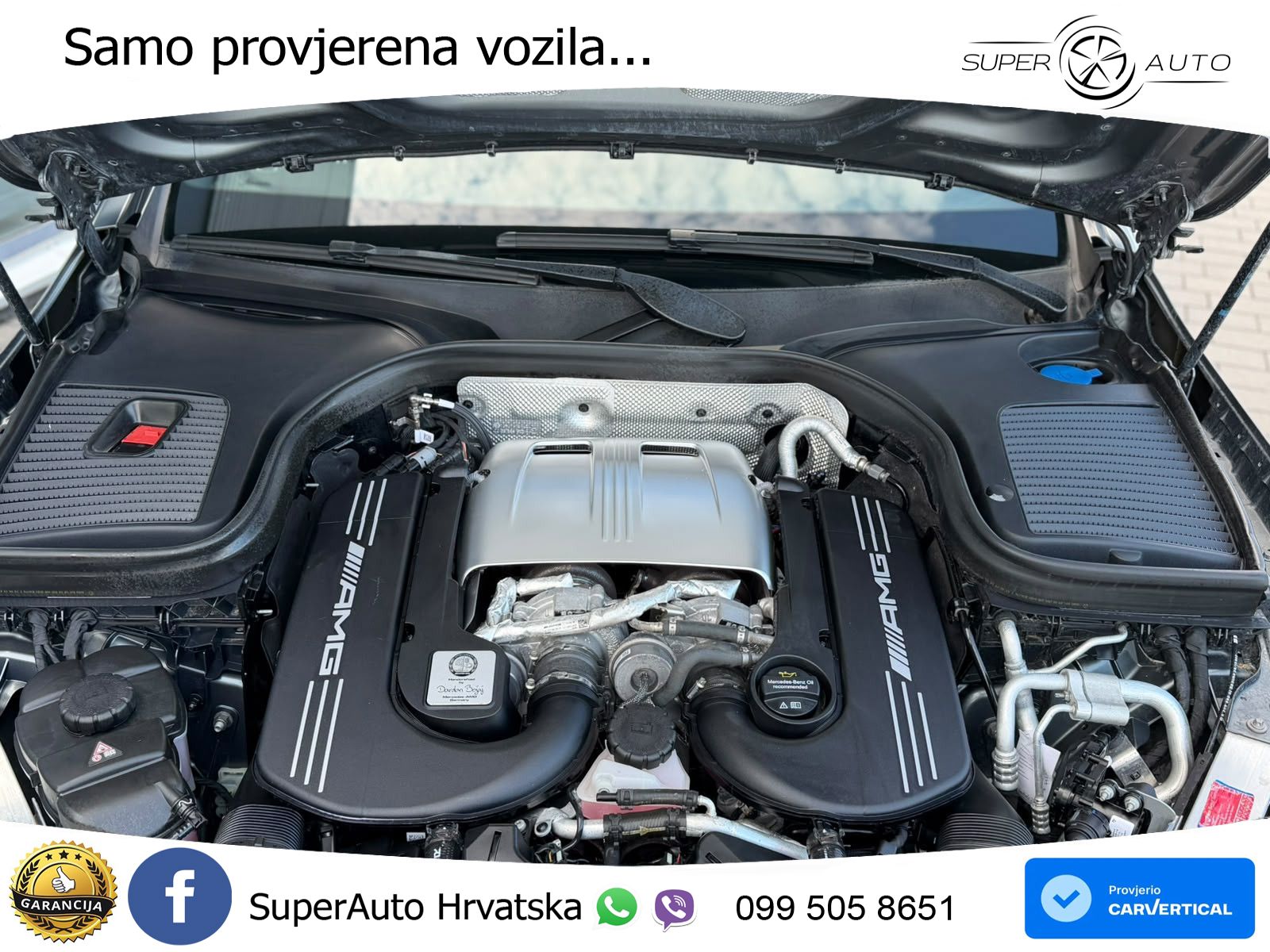 Mercedes AMG GLC 63 V8 (476 KS) 4MATIC+ MCT ZRAČNI+ACC+GR SJED+KAM+PANO