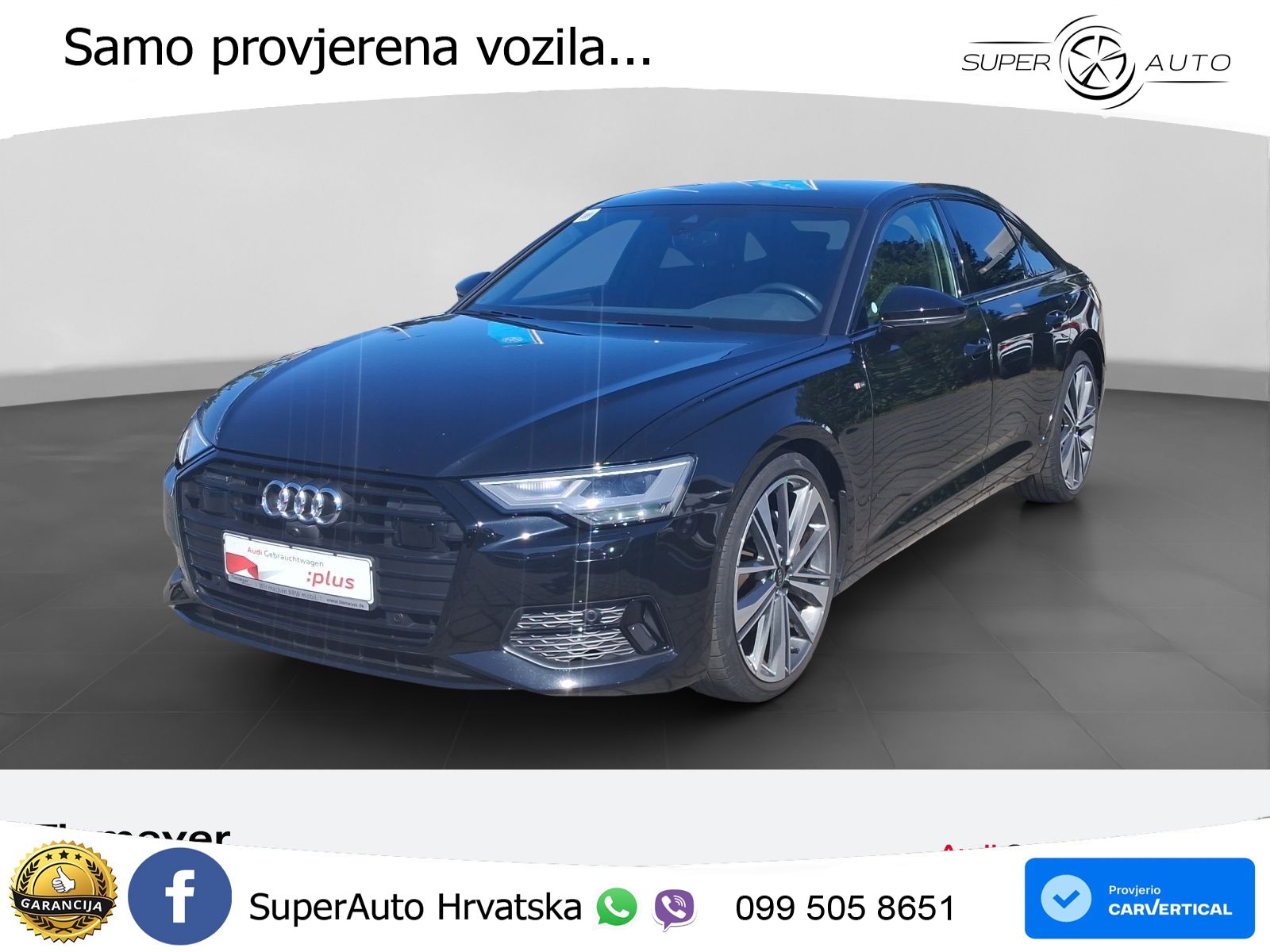 Audi A6 45 TDI V6 (245 KS) quattro ultra S tronic S line LED+GR SJED+ACC