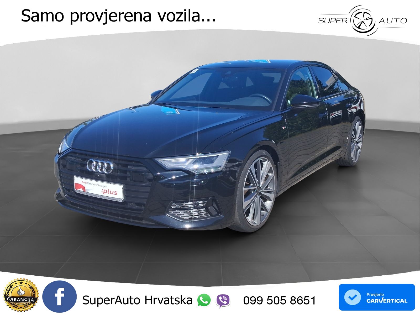 Audi A6 45 TDI V6 (245 KS) quattro ultra S tronic S line LED+GR SJED+ACC