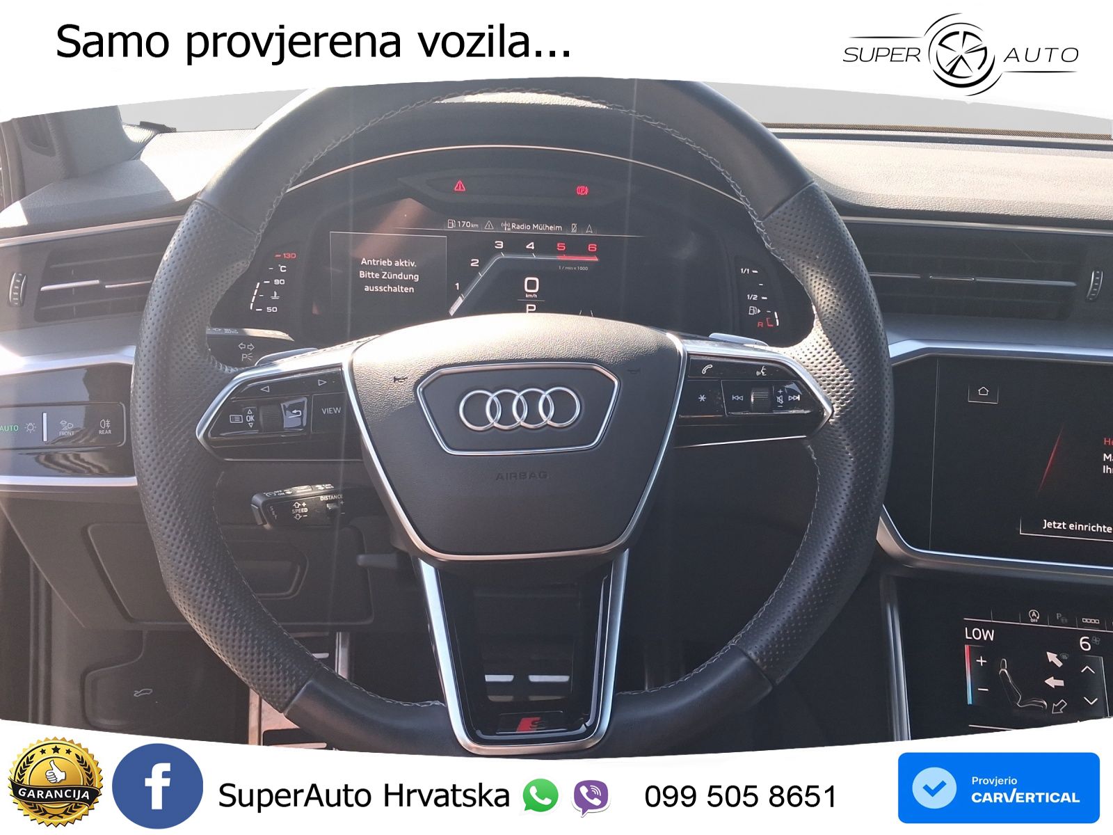 Audi A6 45 TDI V6 (245 KS) quattro ultra S tronic S line LED+GR SJED+ACC