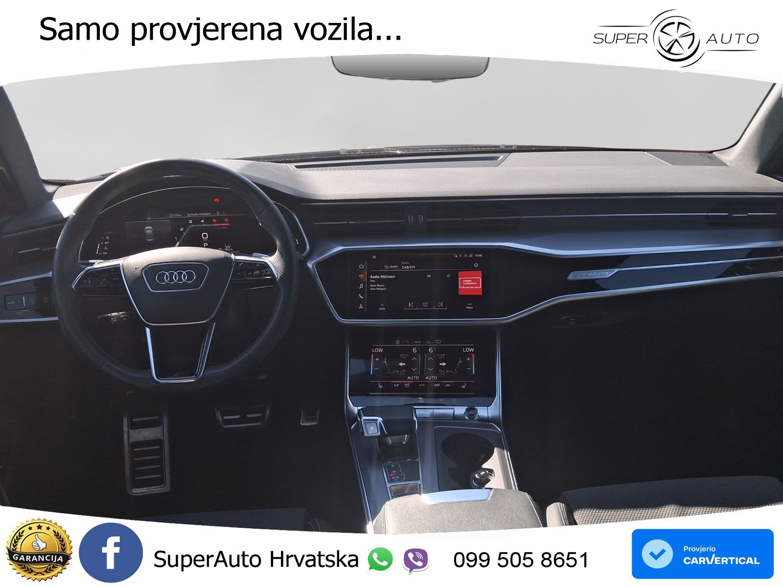 Audi A6 45 TDI V6 (245 KS) quattro ultra S tronic S line LED+GR SJED+ACC