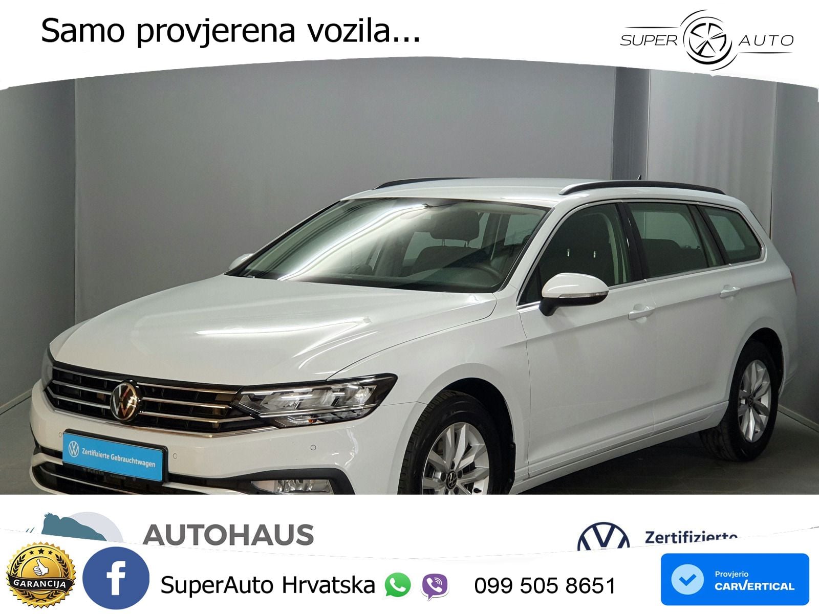 Volkswagen Passat Variant 2.0 TDI (150 KS) DSG Business LED+GR SJED+ACC