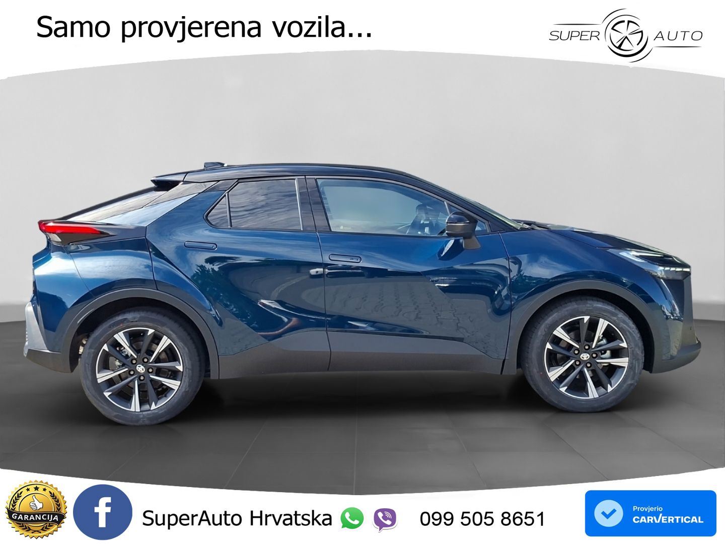 Toyota C-HR 1.8 (140 KS) Hybrid e-CVT Teamplayer LED+GR SJED+ACC