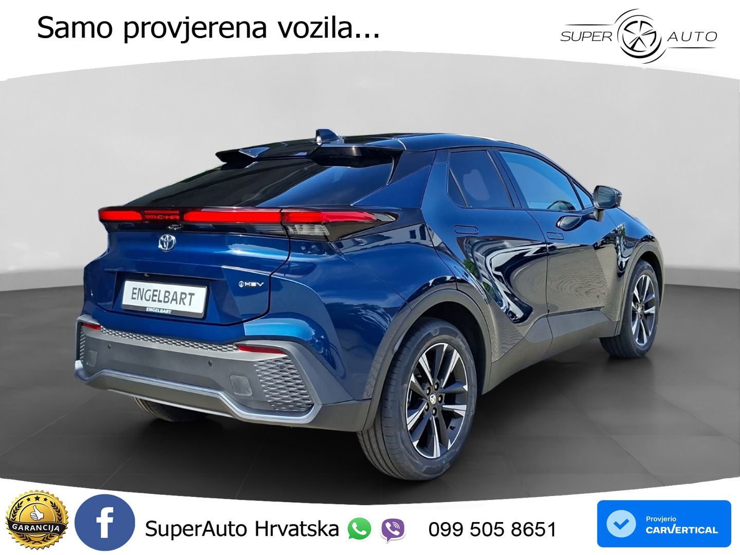 Toyota C-HR 1.8 (140 KS) Hybrid e-CVT Teamplayer LED+GR SJED+ACC