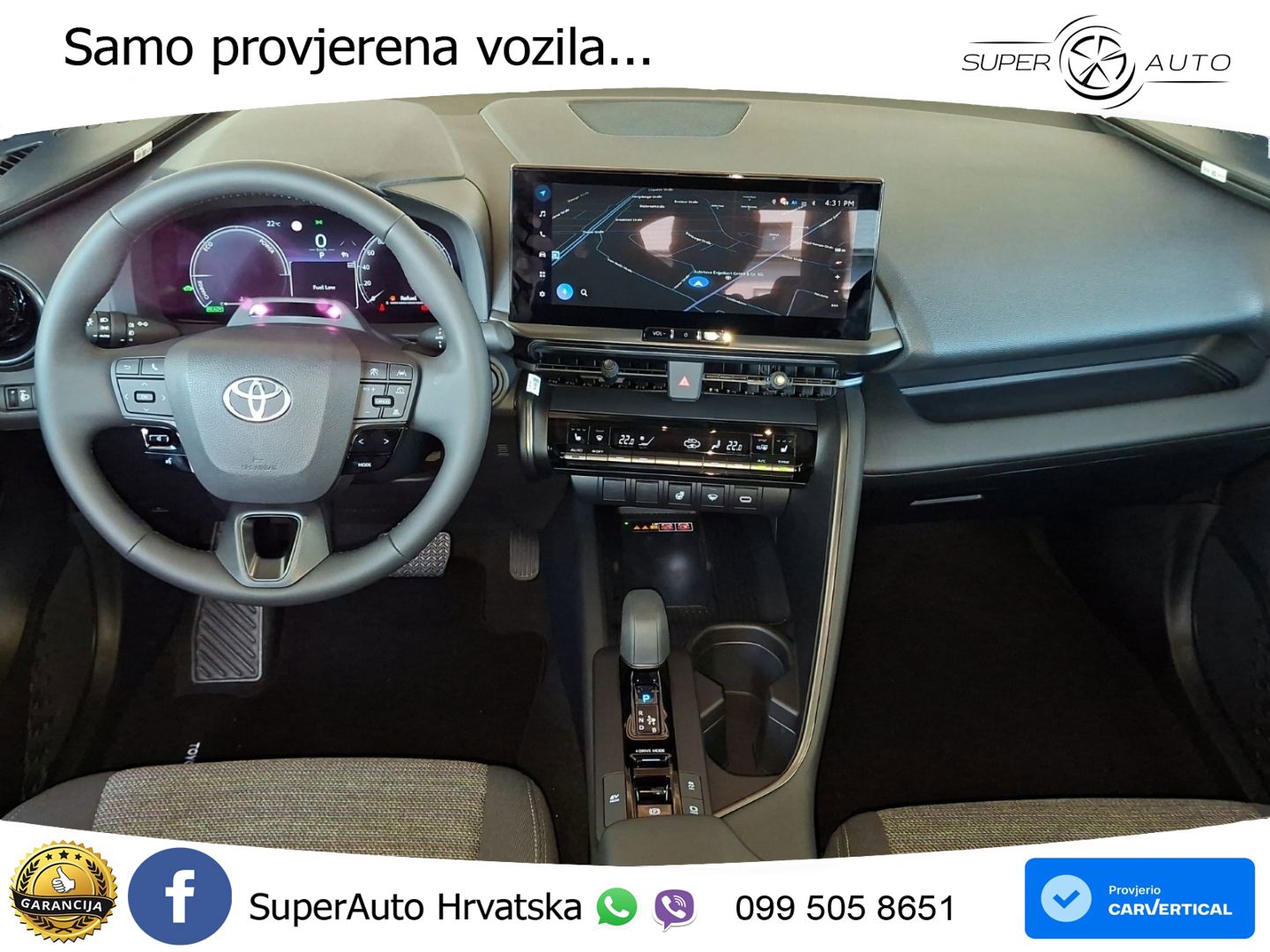Toyota C-HR 1.8 (140 KS) Hybrid e-CVT Teamplayer LED+GR SJED+ACC