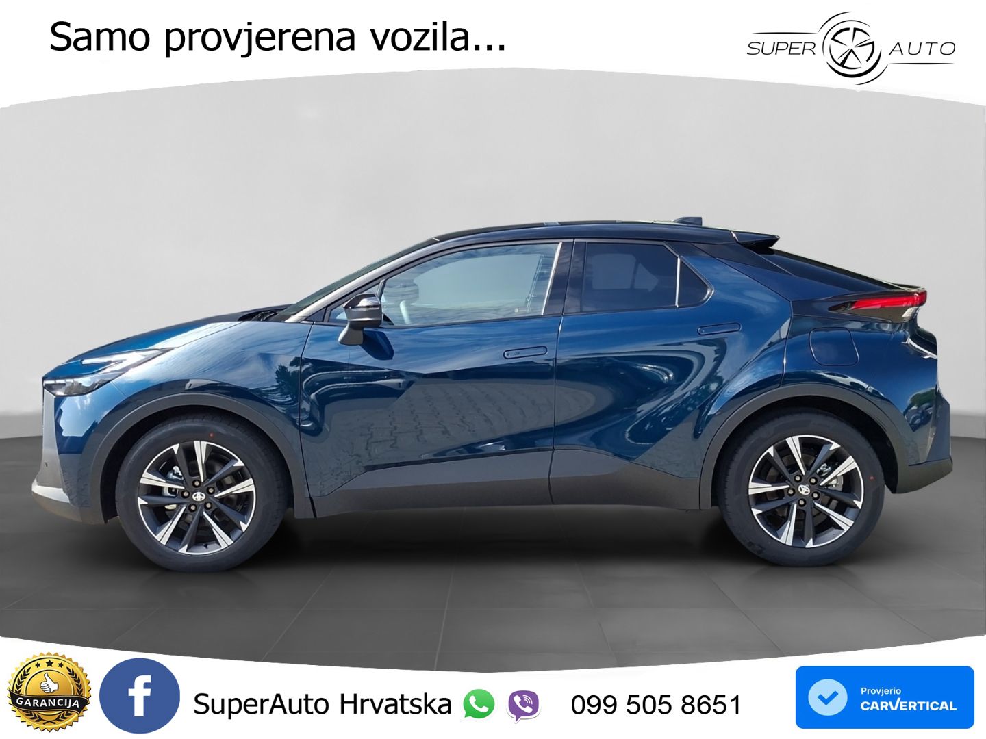 Toyota C-HR 1.8 (140 KS) Hybrid e-CVT Teamplayer LED+GR SJED+ACC