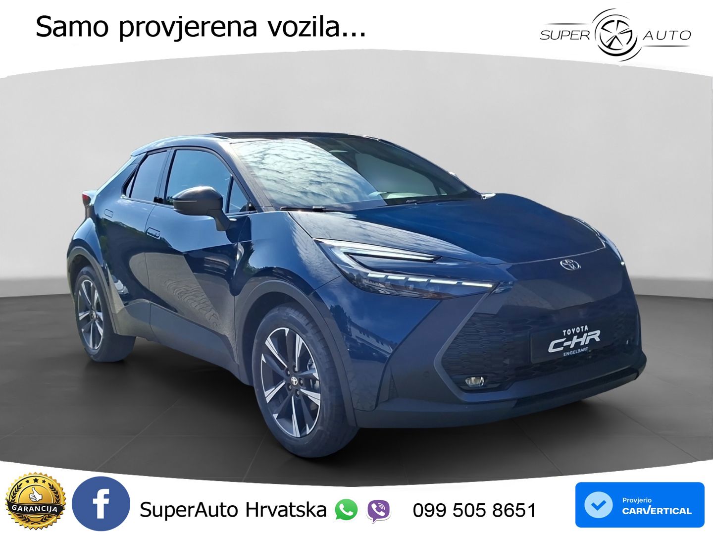 Toyota C-HR 1.8 (140 KS) Hybrid e-CVT Teamplayer LED+GR SJED+ACC