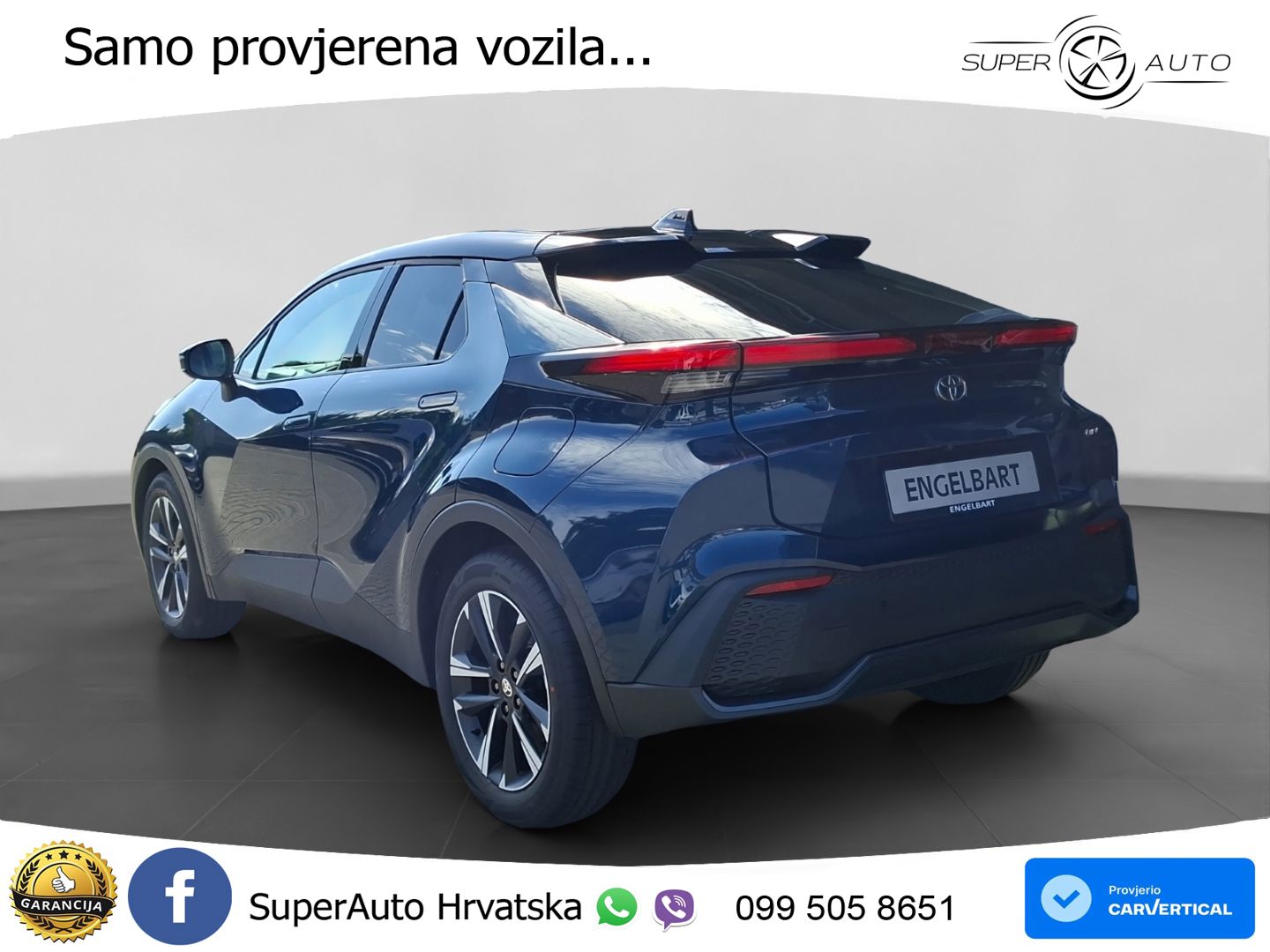 Toyota C-HR 1.8 (140 KS) Hybrid e-CVT Teamplayer LED+GR SJED+ACC