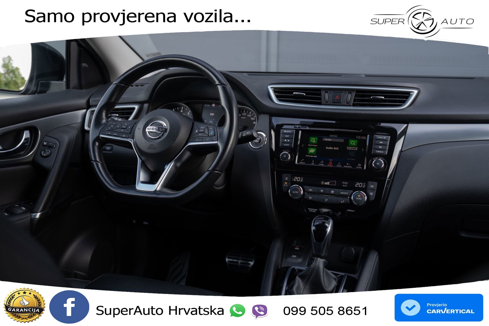 Nissan Qashqai 1.3i (160 KS) DCT Tekna ACC+GR SJED+360+PANO