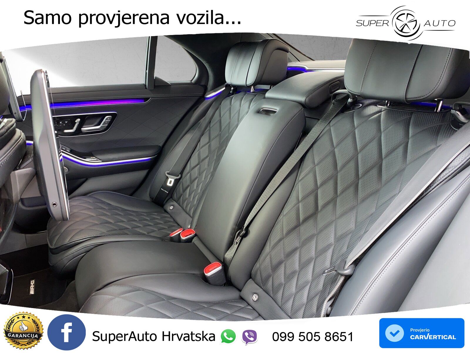 Mercedes S 450d (367 KS) EQ Boost 4MATIC 9G-TRONIC AMG ZRAČNI+ACC+GR SJED+360+PANO