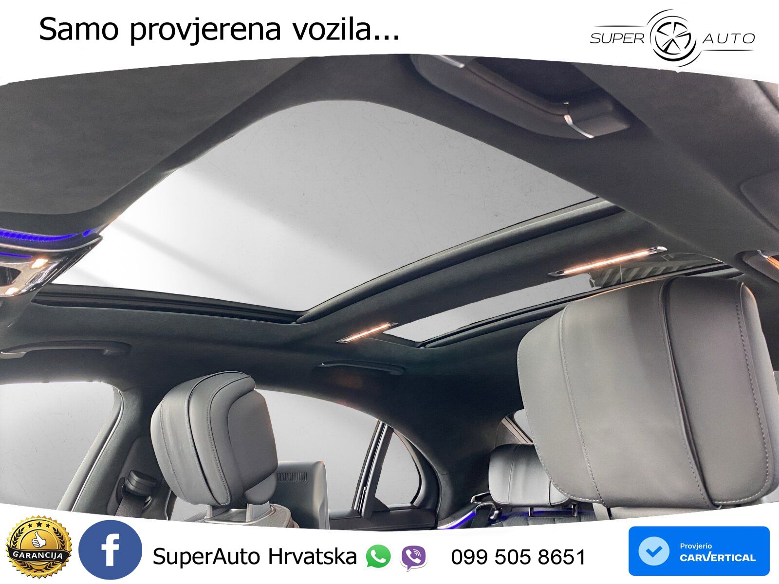 Mercedes S 450d (367 KS) EQ Boost 4MATIC 9G-TRONIC AMG ZRAČNI+ACC+GR SJED+360+PANO