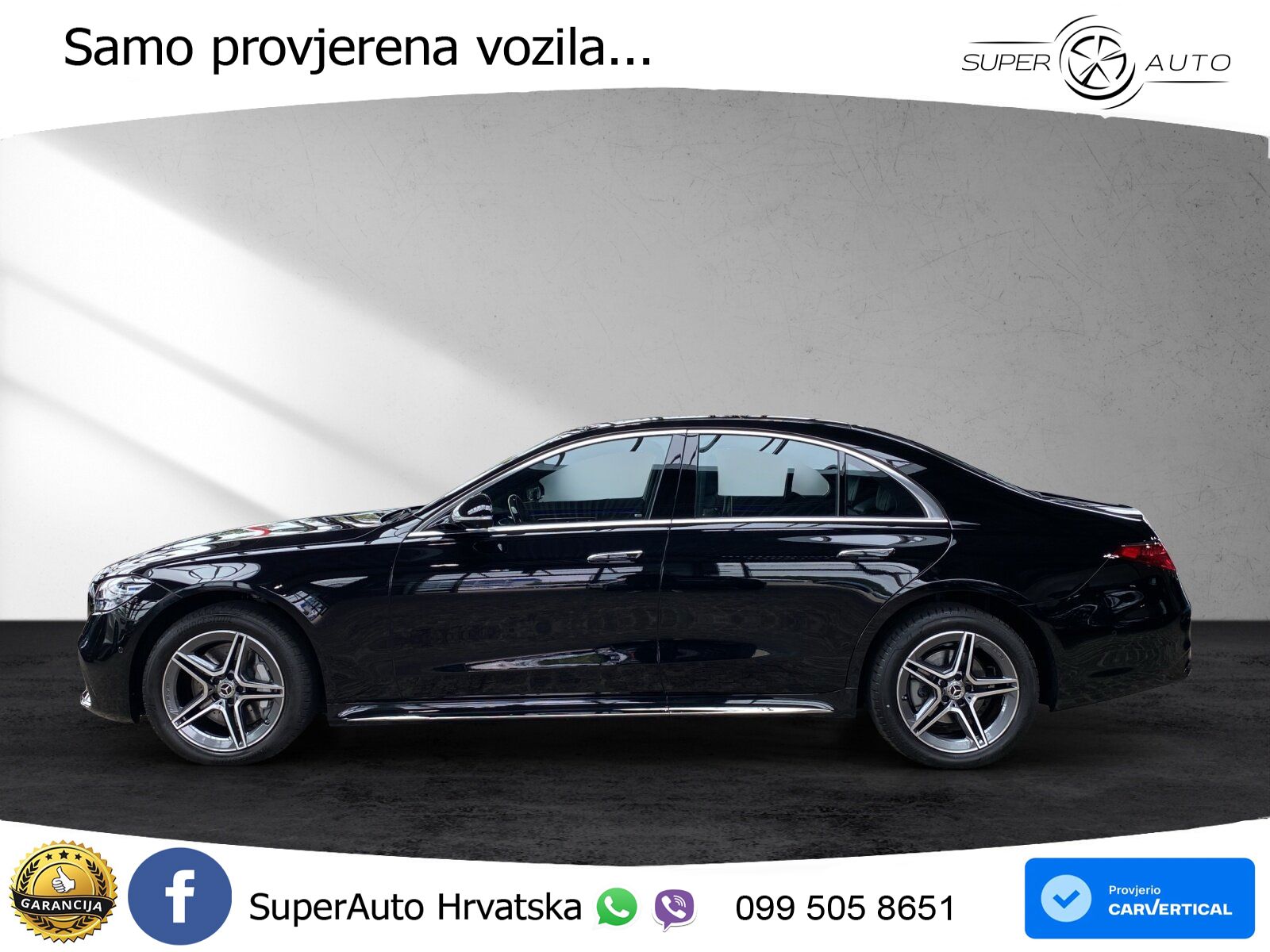 Mercedes S 450d (367 KS) EQ Boost 4MATIC 9G-TRONIC AMG ZRAČNI+ACC+GR SJED+360+PANO