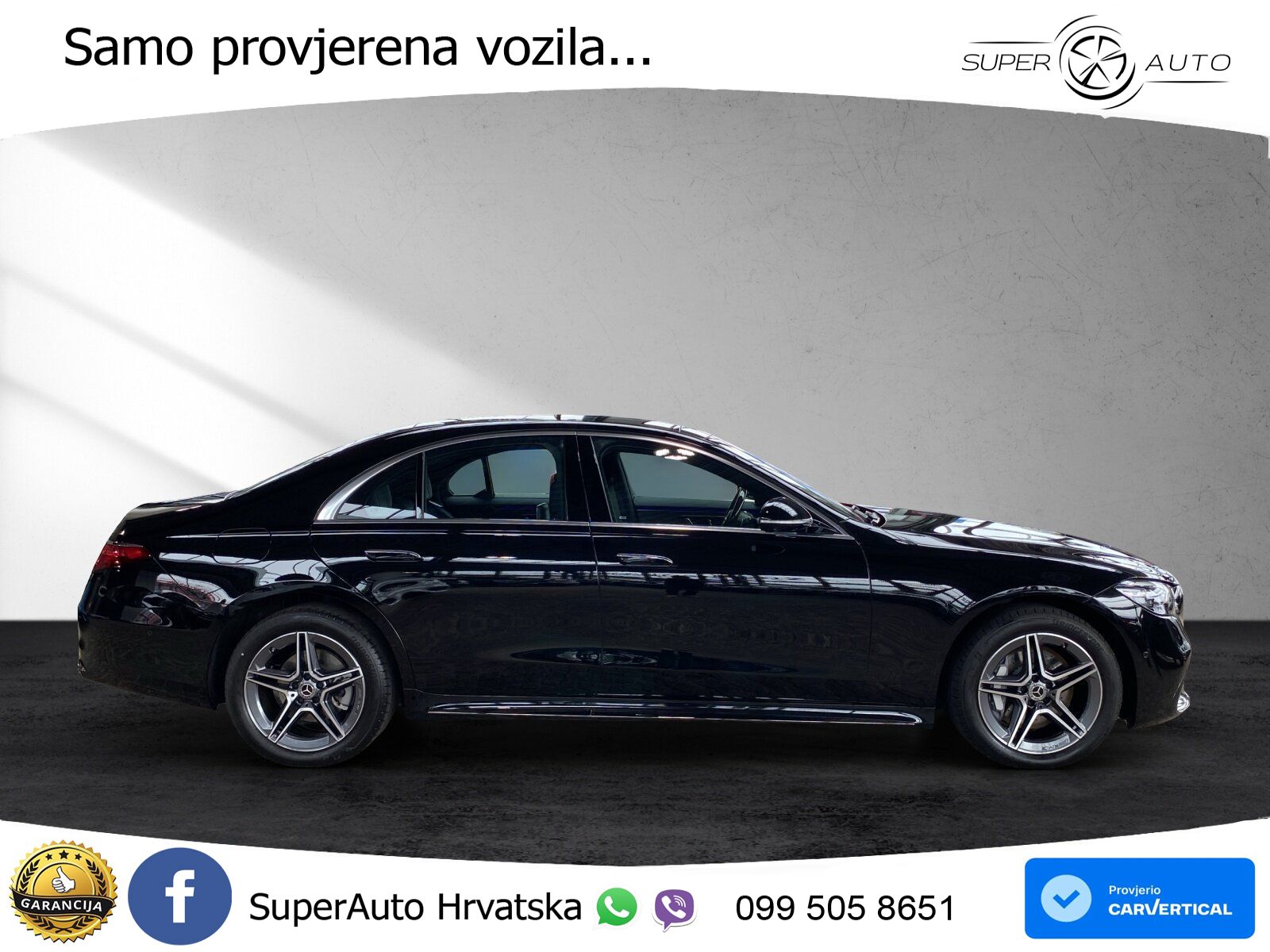 Mercedes S 450d (367 KS) EQ Boost 4MATIC 9G-TRONIC AMG ZRAČNI+ACC+GR SJED+360+PANO