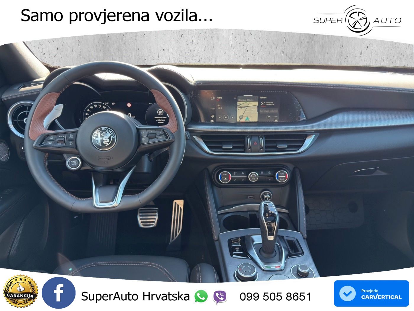 Alfa Romeo Stelvio 2.2 MultiJet II (210 KS) Q4 Automatic LED+GR SJED+ACC
