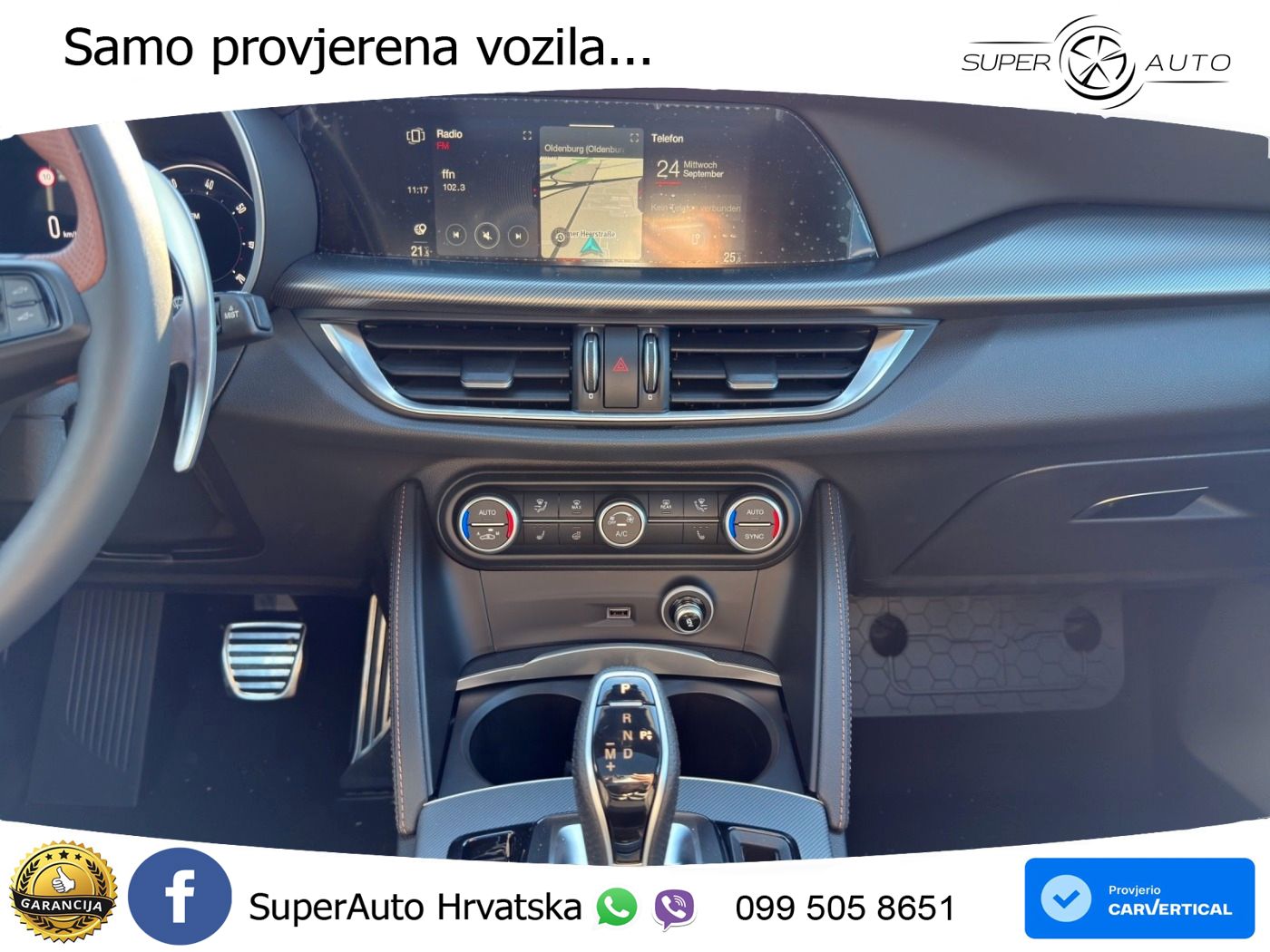Alfa Romeo Stelvio 2.2 MultiJet II (210 KS) Q4 Automatic LED+GR SJED+ACC