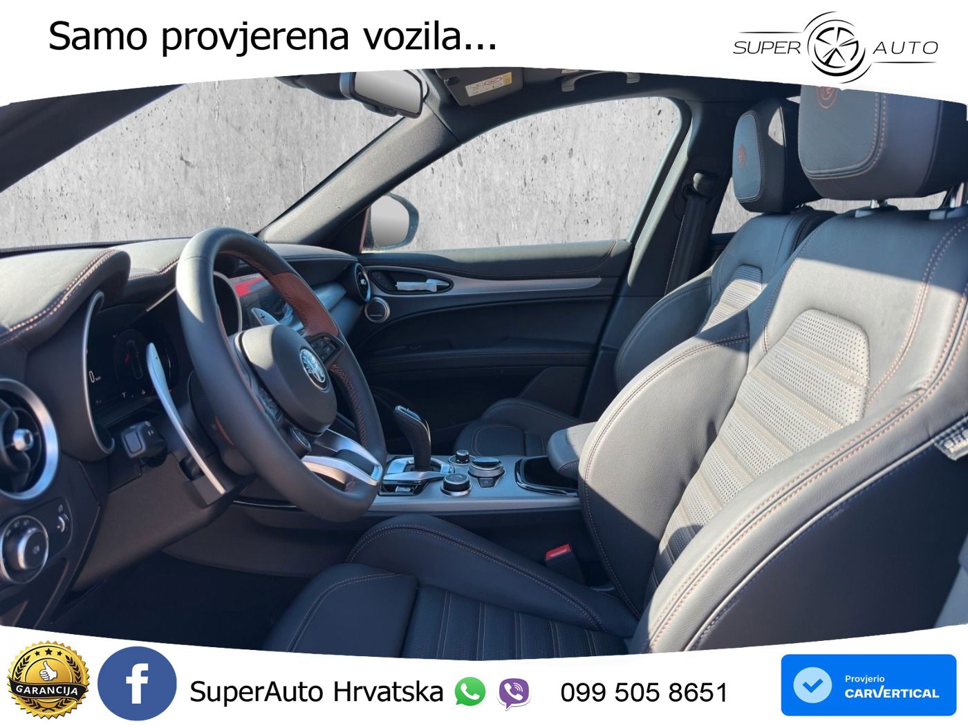 Alfa Romeo Stelvio 2.2 MultiJet II (210 KS) Q4 Automatic LED+GR SJED+ACC