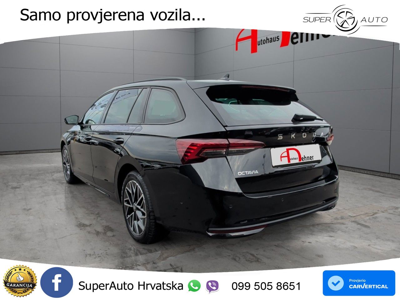 Škoda Octavia Combi 2.0 TDI (150 KS) DSG LED+GR SJED+ACC