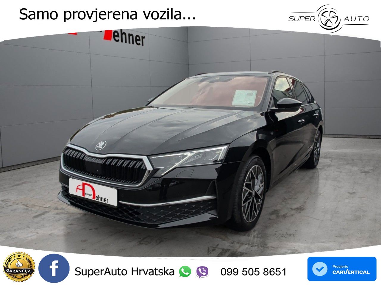 Škoda Octavia Combi 2.0 TDI (150 KS) DSG LED+GR SJED+ACC