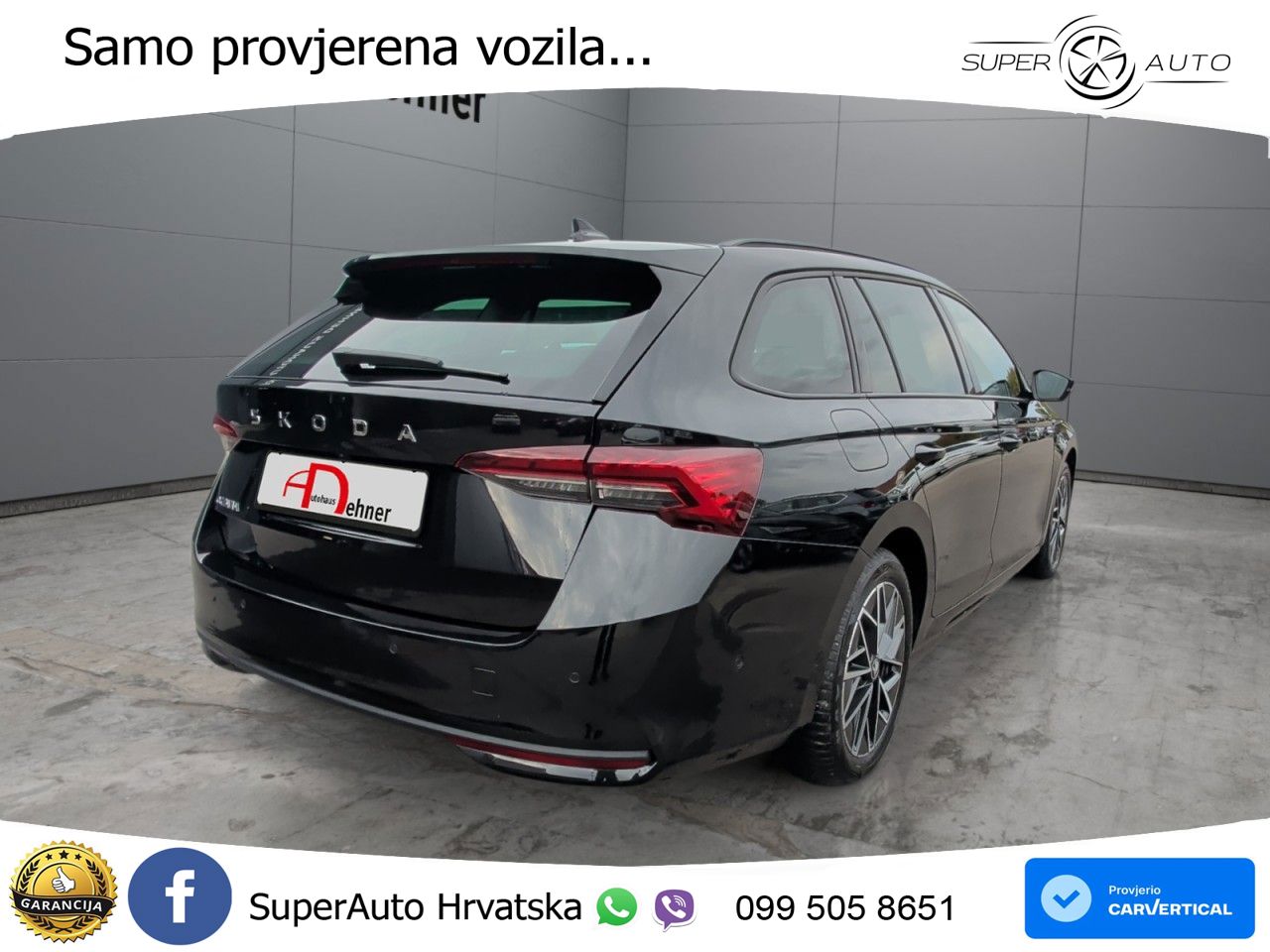 Škoda Octavia Combi 2.0 TDI (150 KS) DSG LED+GR SJED+ACC