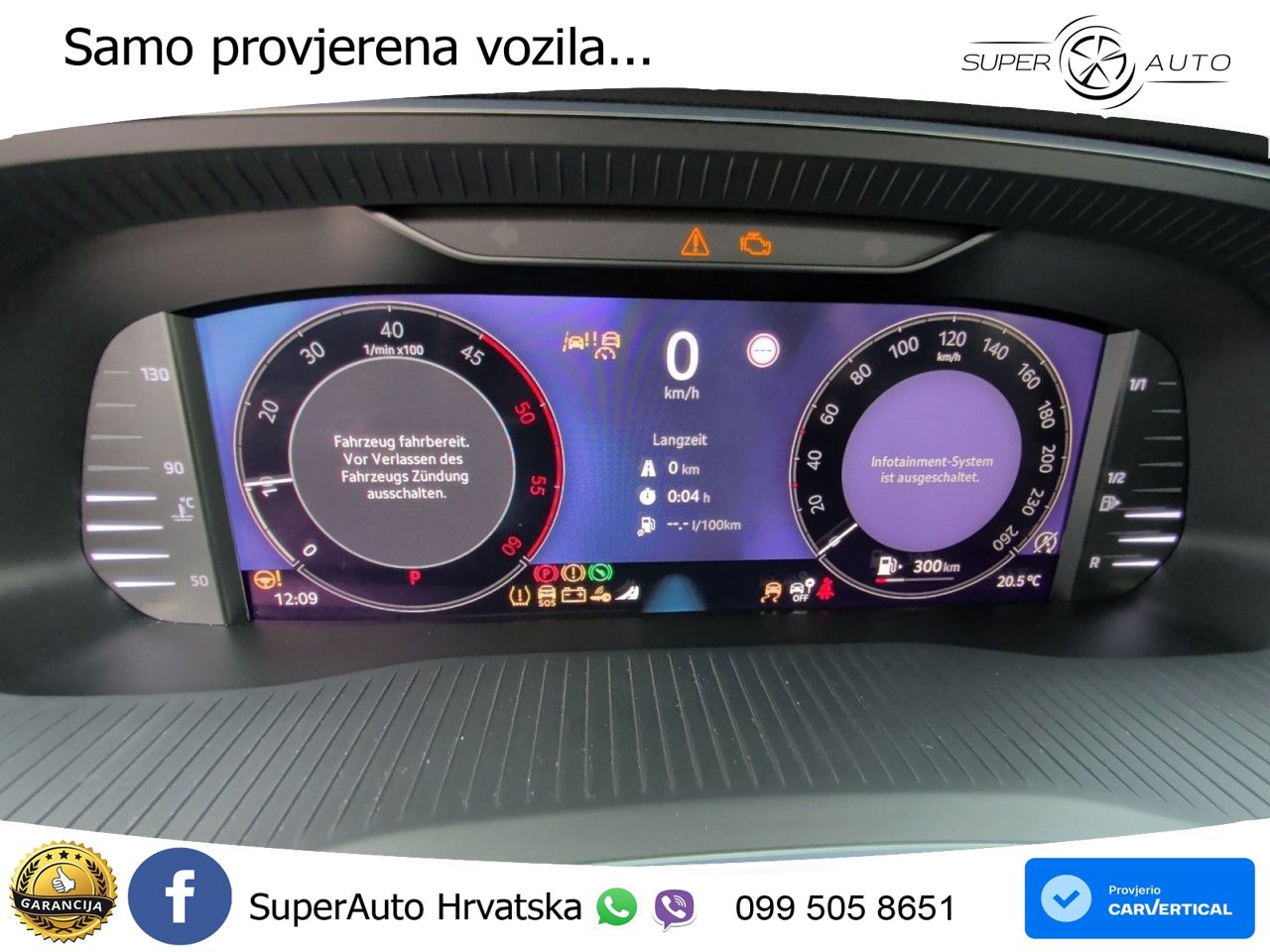 Škoda Octavia Combi 2.0 TDI (150 KS) DSG LED+GR SJED+ACC