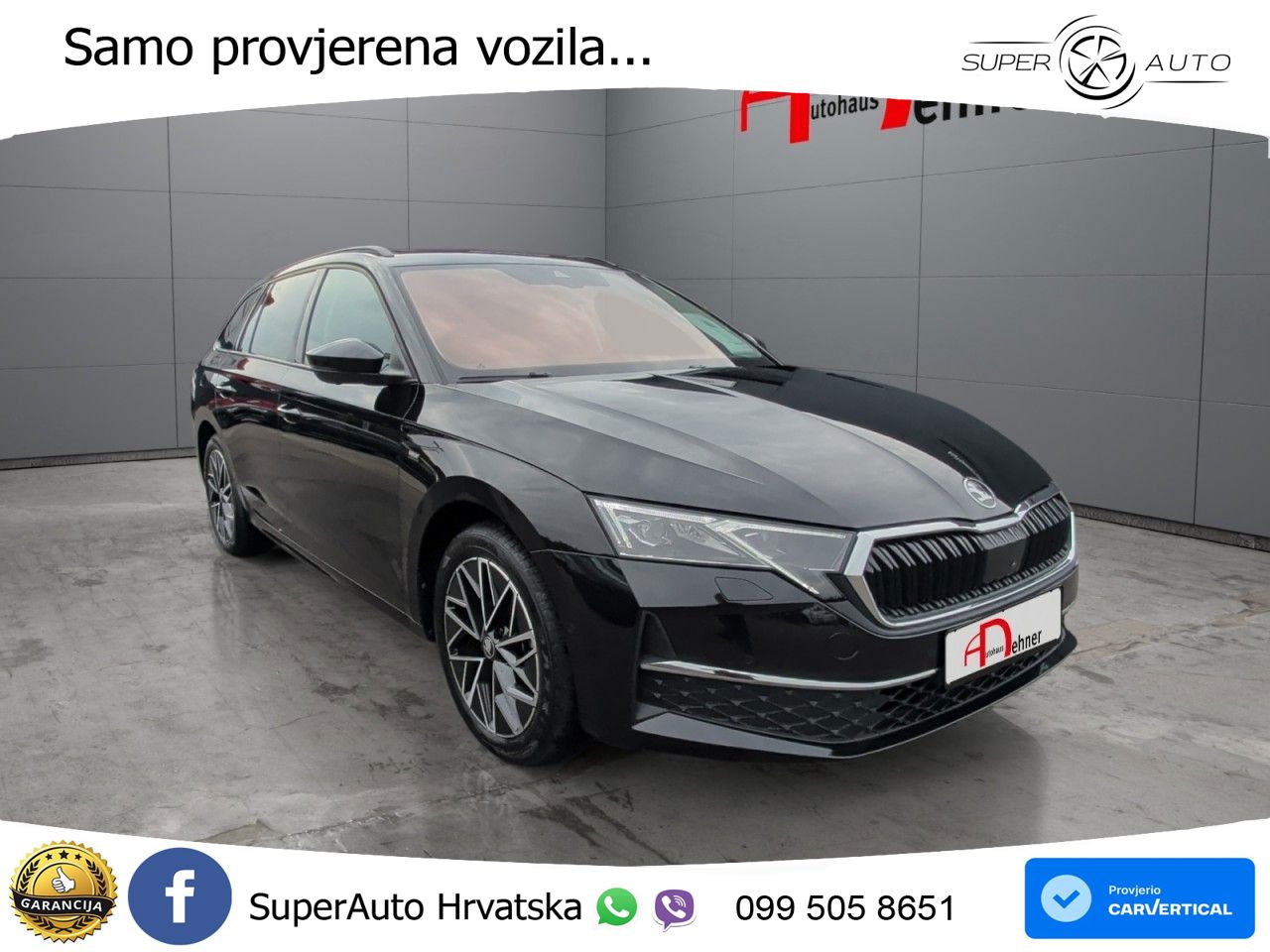 Škoda Octavia Combi 2.0 TDI (150 KS) DSG LED+GR SJED+ACC