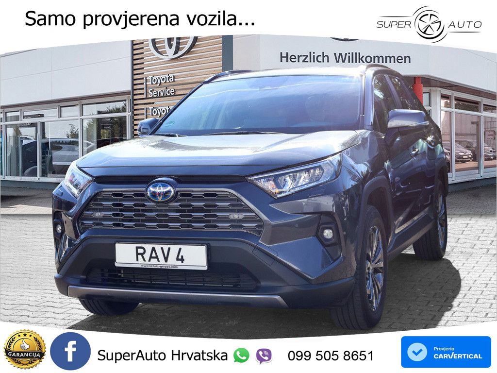Toyota RAV4 2.5 (218 KS) Hybrid eCVT Team Deutschland LED+GR SJED+ACC