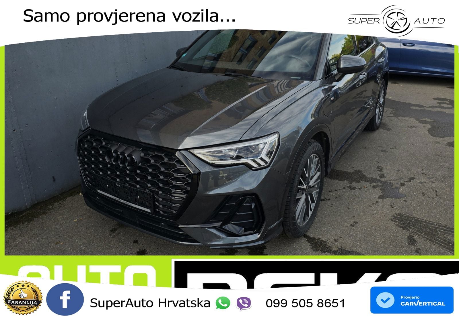 Audi Q3 Sportback 45 TFSIe (245 KS) S tronic S line