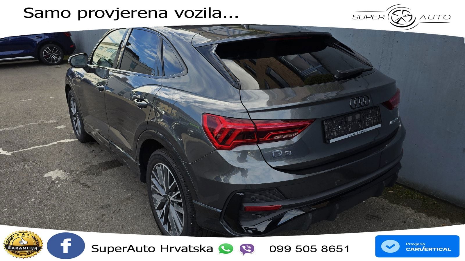 Audi Q3 Sportback 45 TFSIe (245 KS) S tronic S line
