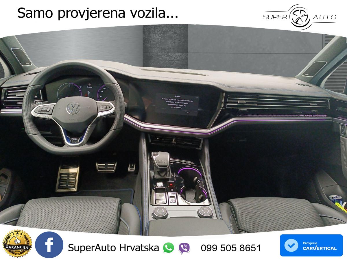 Volkswagen Touareg R 3.0 V6 TFSI (462 KS) 4MOTION Tiptronic LED+ACC