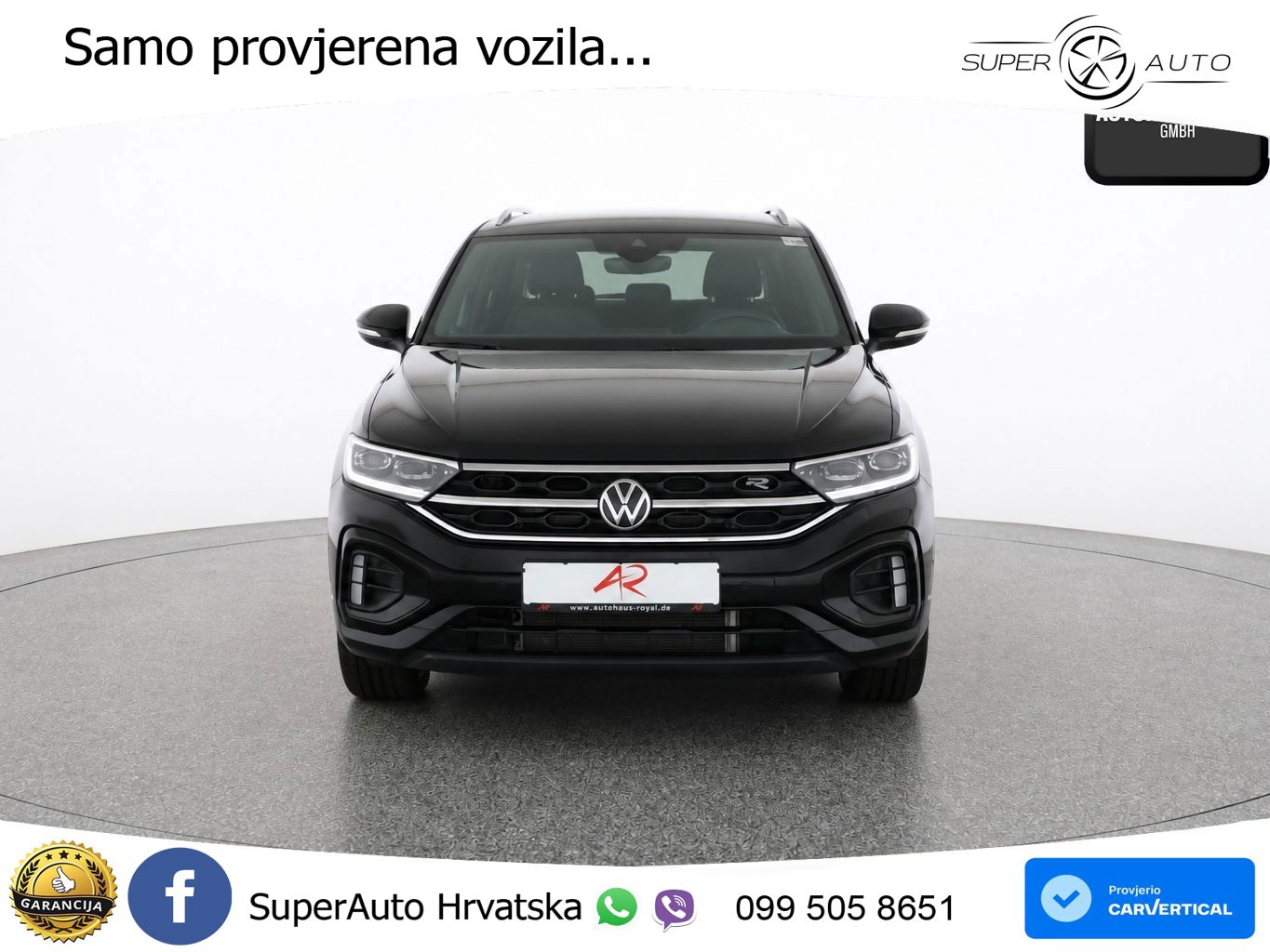 Volkswagen T-Roc 1.5 TSI (150 KS) DSG R-Line LED+GR SJED+ACC