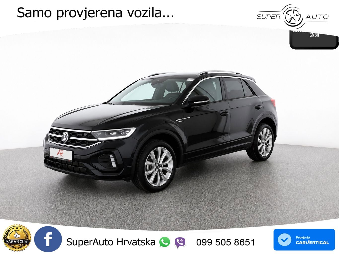 Volkswagen T-Roc 1.5 TSI (150 KS) DSG R-Line LED+GR SJED+ACC